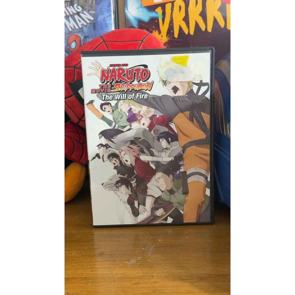 Naruto Shippuden The Movie The Will of Fire DVD Shonen‎ Jump Anime Movie